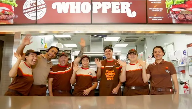 Trabajadores de Burger King